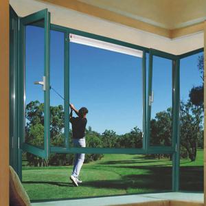 镀膜断桥铝内开内倒窗